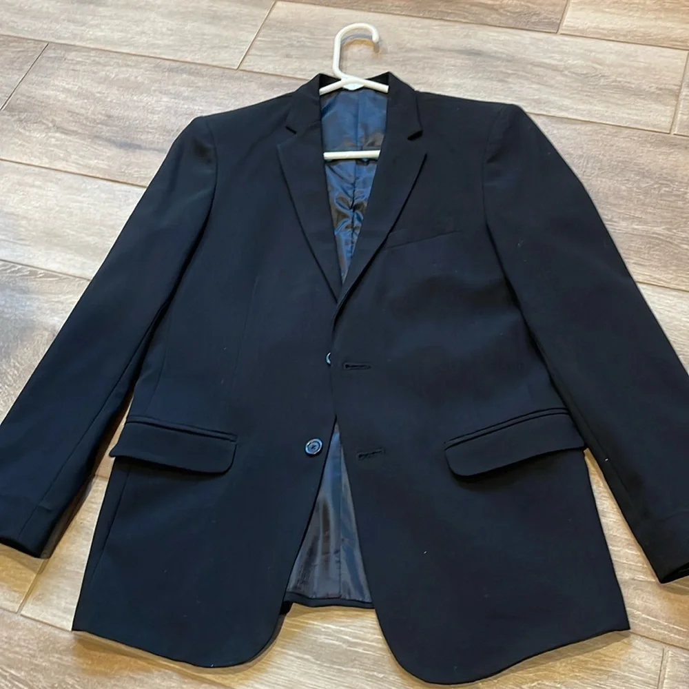 Calvin Klein Youth Black Jacket Size 18